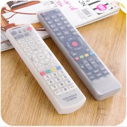 Storage Bags 18 5 1.5cm Silicone TV Remote Control Case Cover Dust Protect Bag Anti Waterproof