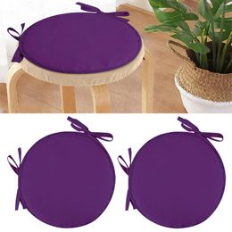 Pillow Round Garden Chair Pads Seat For Outdoor Bistros Stool Patio Dining Room Driving Back Support Rotating Car