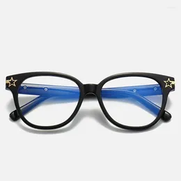 Sunglasses Tr90 Fashion Niche Eyeglass Frame High Quality Trending Product Artistic Anti Blue Light Women Men Computer Glasses