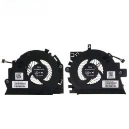 Replacement Laptop CPU & GPU Cooling Fan for HP Zbook 15 G3 848252-001 848251-001