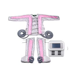 3 in 1Air Pressure Body Slimming Suit With Eyes Massage Skin Tighten Infrared Ems Pressotherapy Lymphatic Machine