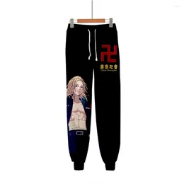 Women's Pants Manga Tokyo Revengers Trousers 3D Jogger Pant Women Men's Long Sweatpant Streetwear Japanese Anime