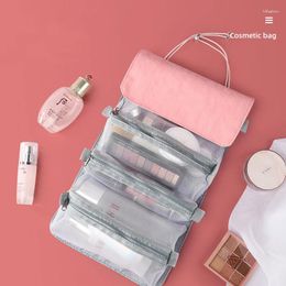 Storage Bags Portable Bag Waterproof Cosmetic Packaging Household Toiletries Hanging Wash Organise Pouch Small Object Arrange Package