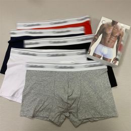 Herrenunterwäsche Designer Unterwäsche sexy pure Baumwollboxer Amerikanische Modemarke hochwertig atmungsaktive, schnelle Trocknung 3-Pack