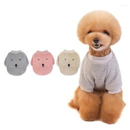 Dog Apparel Clothes Winter Fleece Teddy Bear Double-layer Warm Puppy Clothing Jumpsuit Chihuahua Pet Outfit Ropa Perro Yorkie