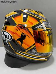 ARAI RX7X PEDROSA SPIRIT GOLD Helmet Off Road Racing Motocross Motorcycle Helmet ATV off-road motorcycle helmet with sun shield