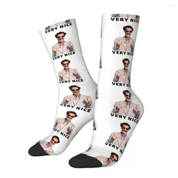 Men's Socks Borat Very Nice Harajuku Super Soft Stockings All Season Long Accessories For Unisex Gifts