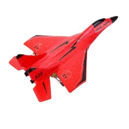 Aircraft Modle Aircraft remote control novel childrens toy boy childrens toy 6 to 10 years old childrens toy RC aircraft SU-35 with LED lights S2452355