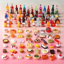 Kitchens Play Food Kitchens Play Food Cute New 1 6 Mini Doll House Supermarket Food and Snacks Mini Cake Wine Beverage Bryce BJD Doll Kitchen Accessories WX5.21