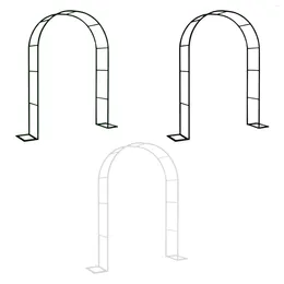 Party Decoration Garden Archway Climbing Vine Stand Strong Tubular Arbour Arch Trellis For