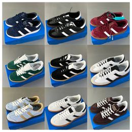 New luxury Originals Handball Spezialjean OG Casual Shoes for Men Women Designer Core Black Navy Gum Chalk White Light Blue Platform Sneakers