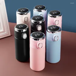 Water Bottles Smart Pea Cup 304 Stainless Steel Insulation Women's Bottle High Appearance Student Handheld Mini Coffee