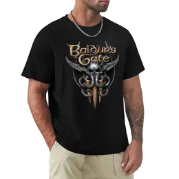 Men's Tank Tops Baldurs Gate 3 T-shirt Kawaii Clothes Summer Top Fitted T Shirts For Men