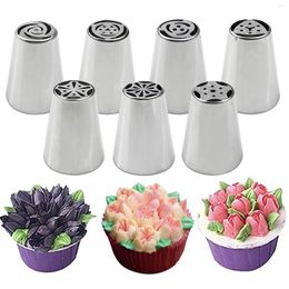 Party Supplies Stainless Steel Russian Piping Tips DIY Set Cupcake Decorating Kit Icing Nozzle For Cookie