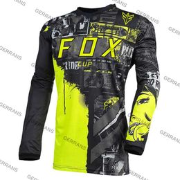 Men's T-shirts Jersey Mtb Downhill Jeresy Cycling Mountain Bike Dh Maillot Ciclismo Hombre Quick Dry Fox Cup Qrd7