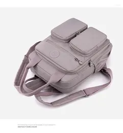 School Bags Large Capacity Multi-functional Fashion Trend Shoulder Bag Female Durable Waterproof Stereo Multi-color Backpacks