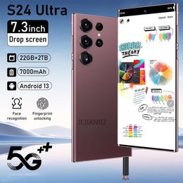 Phone S24 Eight Core 7.3-inch Large Screen 4G Connectivity Dual SIM Stay connected with fast internet speeds and the flexibility of dual SIM cards Android 13 OS 310