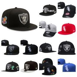 Snapbacks All Teams Logo Basketball Snapback Baseball Uni Designer Hat Cotton Embroidery Football Hats Hip Hop Sports Outdoor Wholesal Otm19