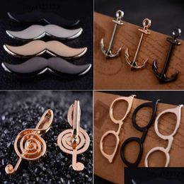 Tie Clips 9 Styles Mens Alloy Neck Metal Necktie Clip For Business Father Christmas Gift Drop Delivery Jewellery Cufflinks Clasps Dh6To