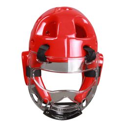 Adults Kids Taekwondo Mask Protector Airsoft Tactical Fast Helmet Head Cover Men Women Face Guard Skate Skis Martial Arts L2405