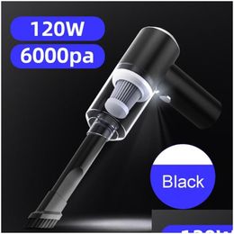 Other Interior Accessories Powerf Small Car Vacuum Cleaner With Permanent Led Fluorescent Lights That Do Not Reduce Low Noise Fast Dro Otpm3