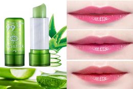 Moisture Lip Balm LongLasting Natural Aloe Vera Lipstick Color Mood Changing Long Lasting Moisturizing Lipstick Anti Aging5568089