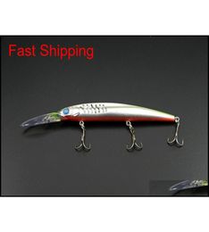 Baits Lures Abs Plastic Pencil Wobble Saltwater Crankbait Fishing Lures 145cm 13g Minnow Laser Bass Baitfsh Arti pZH haircli1458449