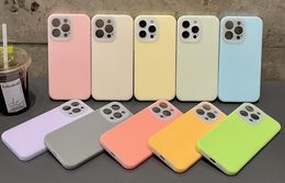 Jelly Soft Silicone Cases For Iphone 15 Plus 14 Pro Max 13 12 11 Iphone15 Candy Fine Hole Fashoin Luxury Mobile Cell Phone Back Cover Skin With Retail Package