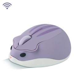 2.4G Optical Computer Mouse Wireless Hamster Mouse Cartoon