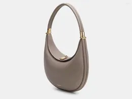 Evening Bags Niche Designer Shoulder Bag High-end Casual Crescent Spring And Summer Armpit Advanced Semicircle