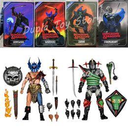 Action Toy Figures Original Baidai NECA Strongheart Zarak GRIMSWORD WARDUKE Anime Figure Ultimate Action Figure Model Toys JointMovable Desk Decor T240521