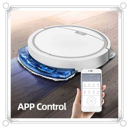 Robotic Vacuums Automatic App Control Robot Vacuum Mop Household Floor Sweeper Wet and Dry Electric Mop Robot Vacuum Cleaner Cleaning Machine J240518