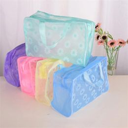 Storage Bags Women's Large-capacity Portable Cosmetic Bag Multi-functional Cosmetics Wash Travel Bath And Fitness