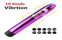 Massage Dildo Vibrator For Woman Vagina Masturbator 10 Vibration GSpot Clitoris Stimulator Bullet Vibrating Massage Sex Toys For 9326838