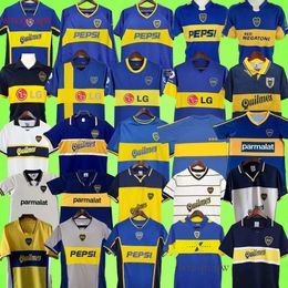 BOCA JUNIORS retro soccer jerseys MARADONA 1981 1992 1994 1995 1996 1997 1998 1999 2000 2001 2002 2003 2004 2005 2006 vintage football shirts 81 82 94 95 96 97