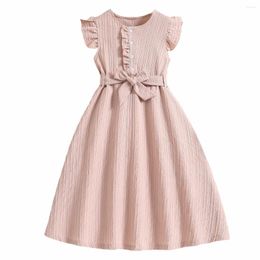 Girl Dresses Elegant Dress Princess Teenager Clothes Teen Plus Size Wedding Party Formal Outfit Kids Clothing Children Cute