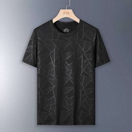 Summer mens T shirts Tees Designer shirt breathable quick drying solid Colour sportswear printed round neck men T-shirt ice silk short sleeve a3c 33e54