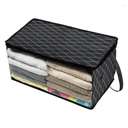 Storage Bags Blanket Quilt Clothes Closet Box Home Foldable Moisture-proof Case Washable Zipper Household Cabinet Organiser