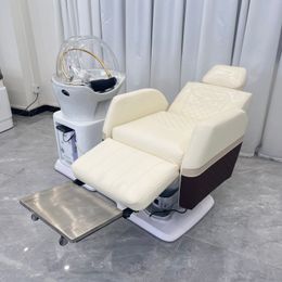 lelectric massage lay down washing salon shampoo bed