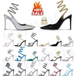 butterfly cleo margot chandelier High heels sandal RENE designer heel office shoes elegant stiletto womens red twining white black brown blue dark green royal gold