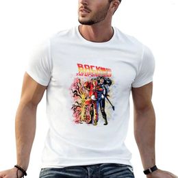 Men's Tank Tops Back To The Upside Down T-Shirt Oversized T Shirts Boys Animal Print Shirt For Sweat Men