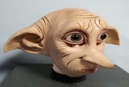 Cosplay Dobby Elfin Latex Mask Animal Style Halloween Carnival Costume Headgear Props 2206297486697