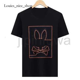 Psychological Bunny shirt Psyco Bunny Physcho Bunny Rabbit Designer Men Casual t Shirt Shirts Business t Fashion Tees Summer Slim Skull Cotton Short Sleeve 616