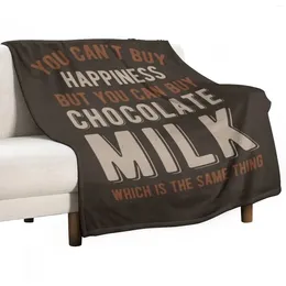 Blankets Funny Chocolate Milk Throw Blanket Sofa Ands