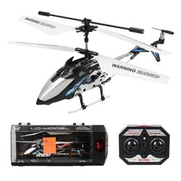35CH Alloy Remote Control Helicopter with Light USB Charging Children Toys RC Aeroplane Mini Drone for Boy Kids Aircraft 240523
