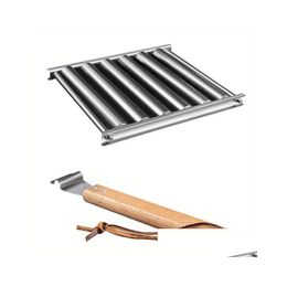 Барбекю инструменты аксессуары для барбекю Sau Grilling Roller Roller Picnic Cam Dog Grill Pan Home Kitchen 231207 Доставка сад патио газон o dht93