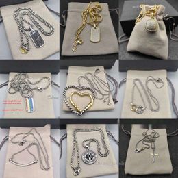 Luxusschmuck David Yurma Halskette Armband Ringkabel Armband Mode Schmuck für Frauen Gold
