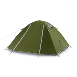 Tents And Shelters Naturehike Outdoor Camping Tent Portable 2-4 Person Double Layer Sun Protection UV Suitable For All Seasons Use
