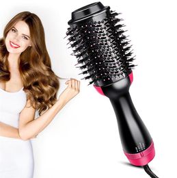 Professional One Step Hair Dryers And Volumizer Styler Blow Drier Air Brush Blower Hair Dryers Hairbrush Styling Tools256l8556066