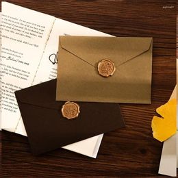 Gift Wrap Stationery 120g Packaging Envelope 16.2x11.4cm Paper Supplies Small Message Giftbox 50pcs Wedding Business Postcard Invitations